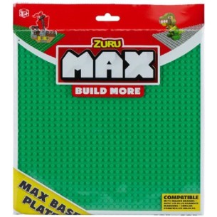 Max Build More Espositore 24 Basi Gioco Cm 25,5 X 25,5 - 2 Colori di Zuru Max Build More