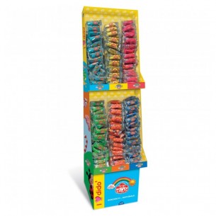 Espositore 240 Salsicciotti Dido' Colori Assortiti di Fila