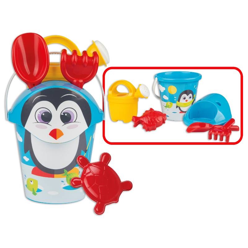 Conf. Mare Diam. 17 Cm Decoro Pinguino - Cm.17x17x30 (Rete) di Androni