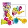 Busta 5 Coni + Paletta Gelato - Cm.15x6,5x31 (Busta) di Androni