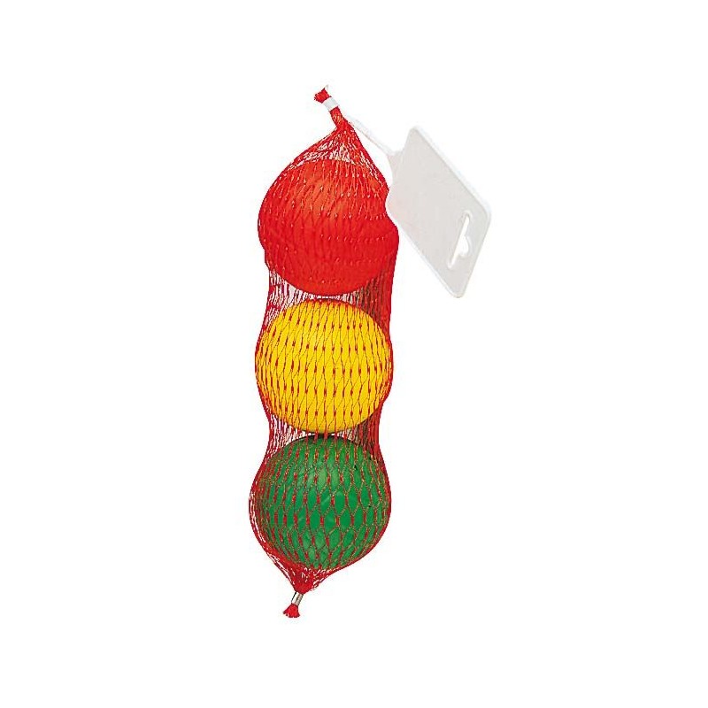 3 Mini Ball Diam. 58 Mm in Rete - Cm.20x5,8x5,8 (Rete) di Androni