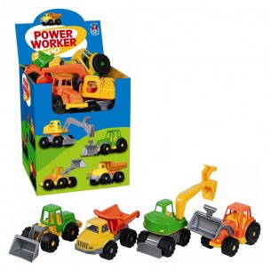 Display 12 Power Worker 2000 Assortiti - Cm.38,3x36,4x45,5 (Display) di Androni