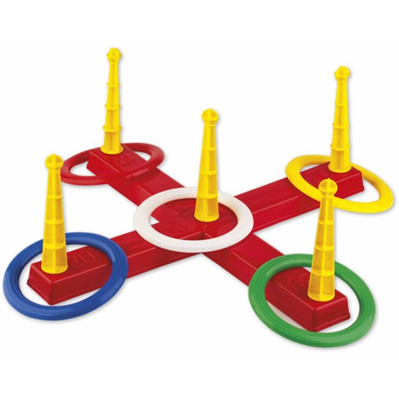 Gioco Anelli a Croce in Rete - Cm.47x47x17 (Rete) di Androni