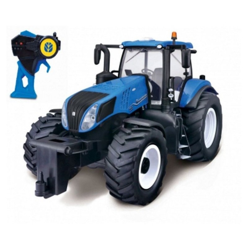 New Holland T8.435 Genesis 2.4 Ghz (W/O Batteries) Blue di Maisto