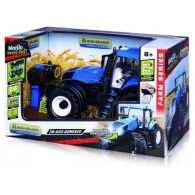 New Holland T8.435 Genesis 2.4 Ghz (W/O Batteries) Blue di Maisto