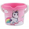Secchio Diam. 13 Cm Decoro Unicorno - Cm.13x13x11 (Sfuso) di Androni
