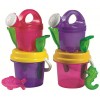 Conf. Mare Diam. 13 Cm Trasparente Colorato C/Paillettes - Cm.13x13x29 (Rete) di Androni