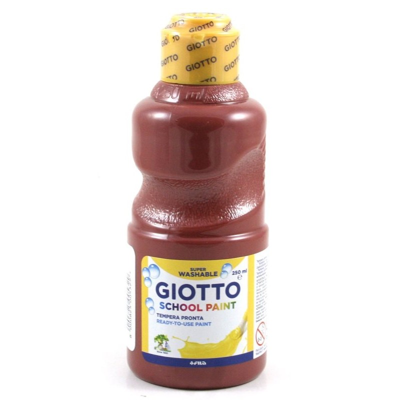 Tempera Pronta 250 Ml Marrone di Fila