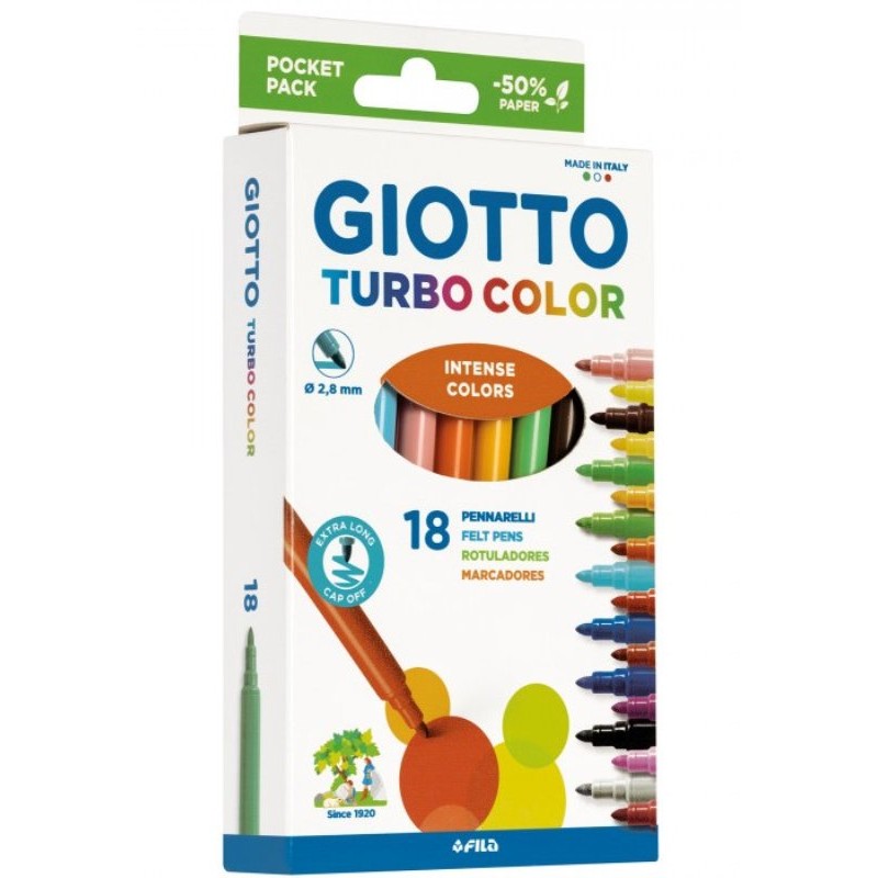 Turbocolor Giotto da 18pz di Fila
