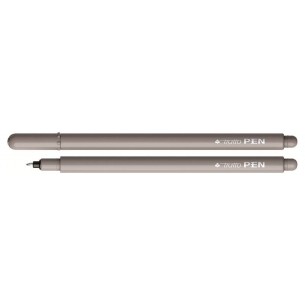 Tratto Pen Metallo Grigio di Fila