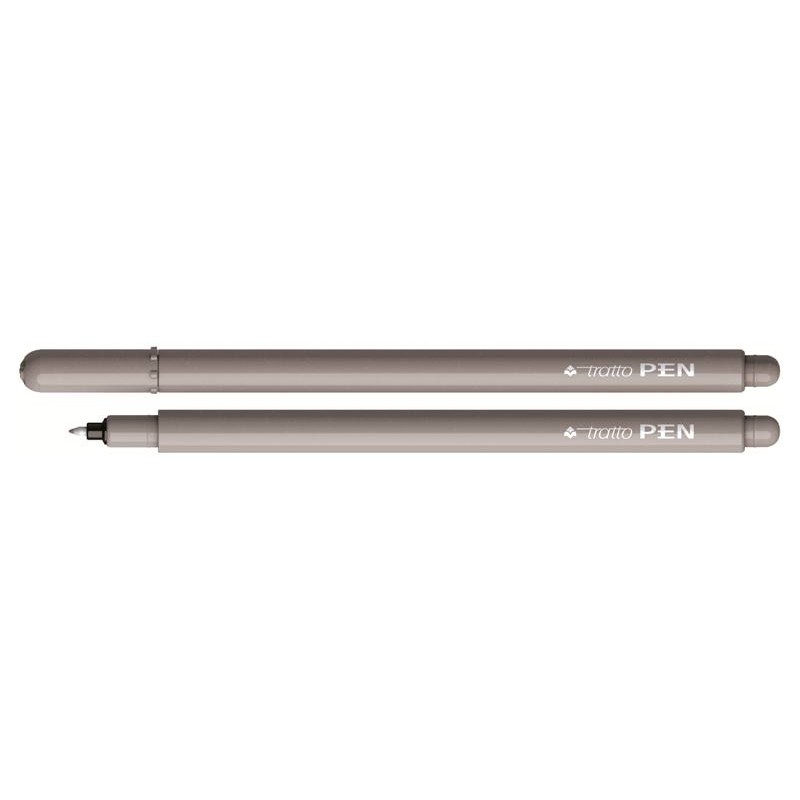 Tratto Pen Metallo Grigio di Fila