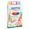 Pennarelli Giotto Turbo Maxi Fluo da 8 di Fila