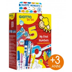 My First Numbers Giotto Be-Be' Happy Moments di Fila