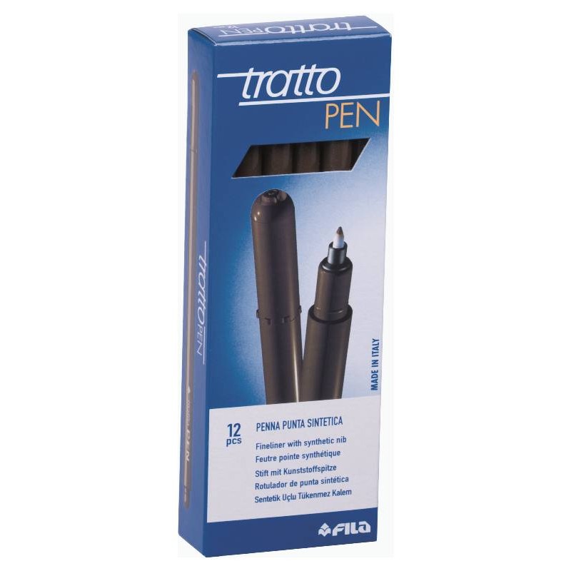 Tratto Pen Metal Look Marrone di Fila