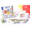 Giotto Party Set Cera - Confezione da 10 Blister Cera per Giocare Tutti Insieme di Fila