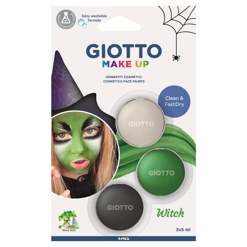 Tris Ombretti Cosmetici Strega di Fila