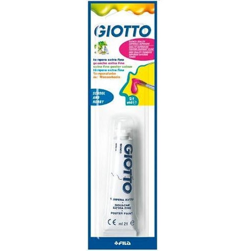 Bls 1 Tubo Tempera Giotto 21ml Bianco di Fila