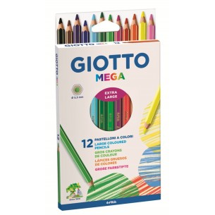 Astuccio 12 Giotto Mega - Mina Gigante Diametro 5,5mm di Fila