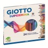 Astuccio 24 Giotto Supermina - Diametro Mina 3,8mm di Fila