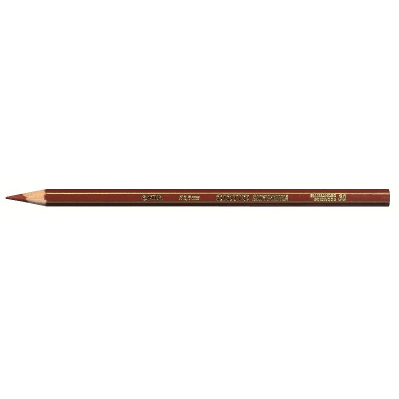 Giotto Supermina Palissandro - Diametro Mina 3,8mm - Confezione da 12 Pezzi di Fila