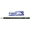 Giotto Supermina Nero - Diametro Mina 3,8mm - Confezione da 12 Pezzi di Fila