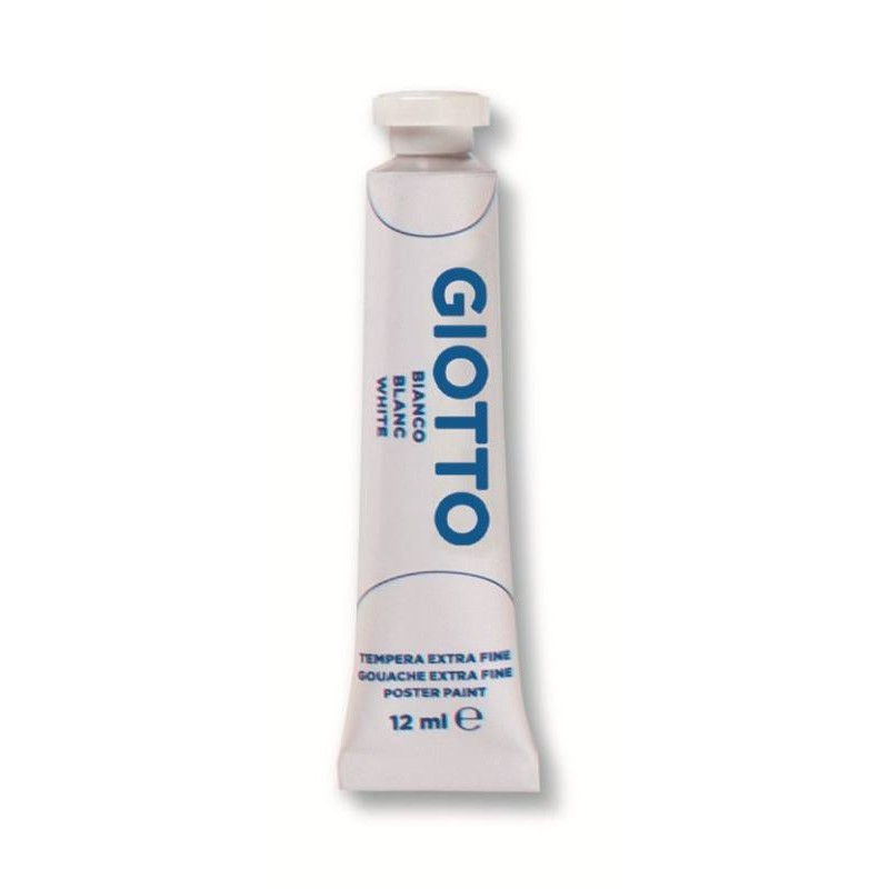 Tubo Tempera Giotto 12ml Bianco di Fila