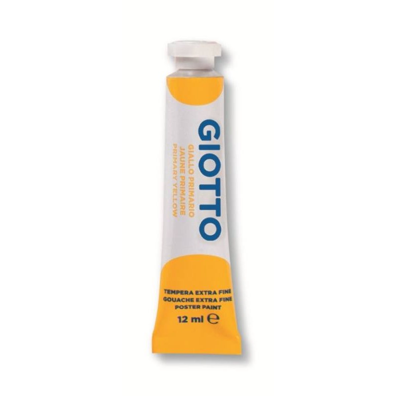 Tubo Tempera Giotto 12ml Giallo Primario di Fila