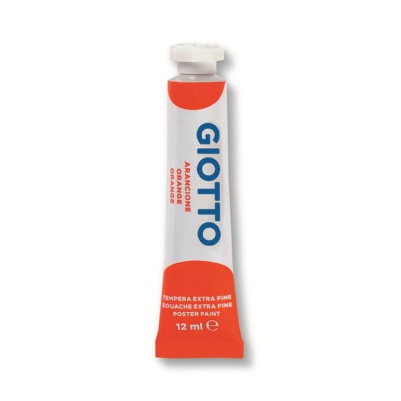 Tubo Tempera Giotto 12ml Arancione di Fila
