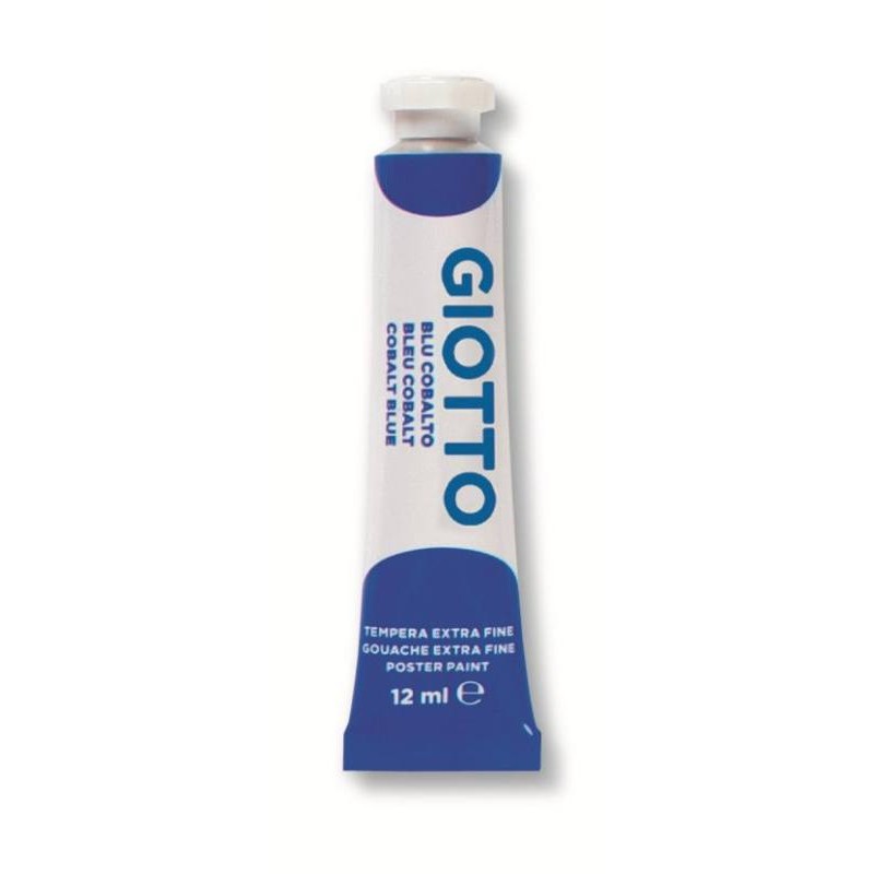 Tubo Tempera Giotto 12ml Blu Cobalto di Fila