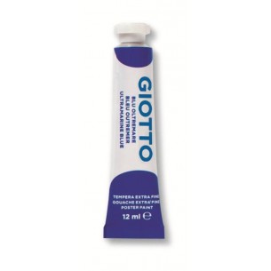 Tubo Tempera Giotto 12ml Blu Oltremare di Fila