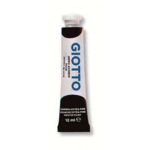 Tubo Tempera Giotto 12ml Nero di Fila