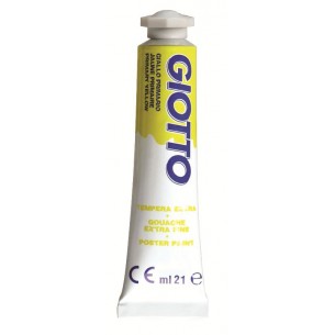 Tubo Tempera Giotto 21ml Giallo Primario di Fila