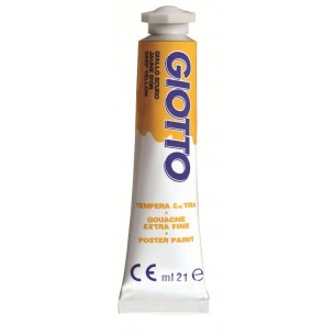 Tubo Tempera Giotto 21ml Giallo Scuro di Fila