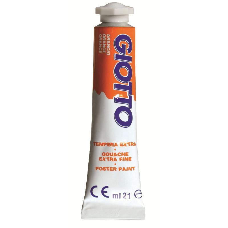 Tubo Tempera Giotto 21ml Arancione di Fila
