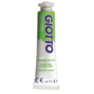 Tubo Tempera Giotto 21ml Verde Cinabro di Fila