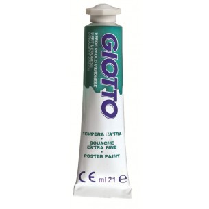 Tubo Tempera Giotto 21ml Verde Veronese di Fila