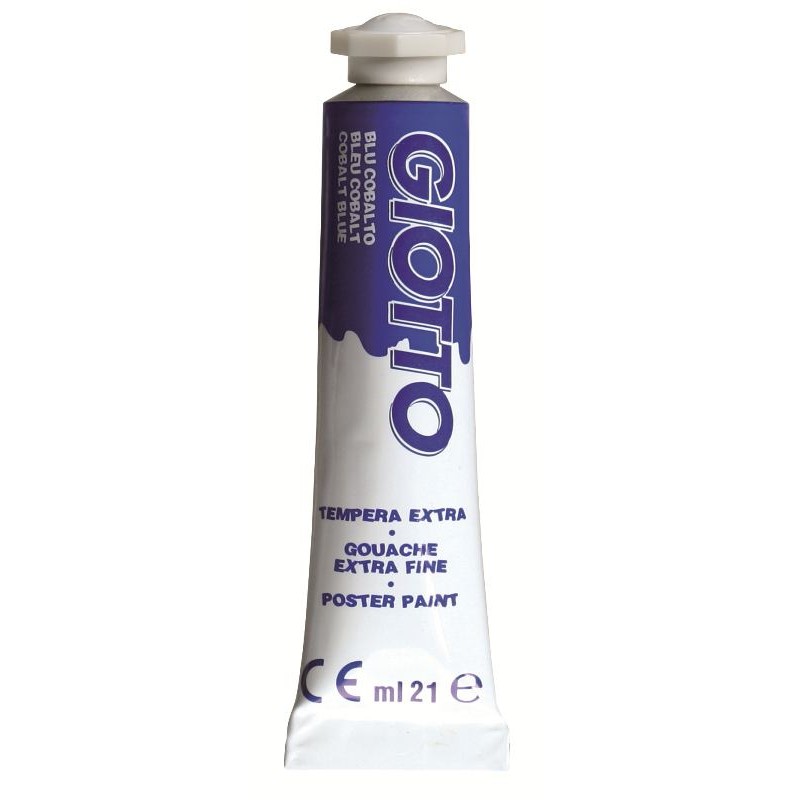 Tubo Tempera Giotto 21ml Blu Cobalto di Fila