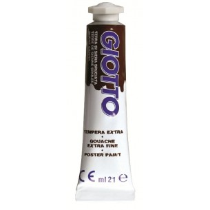 Tubo Tempera Giotto 21ml Terra di Siena Bruciata di Fila