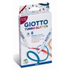 Giotto Turbo Glitter Astuccio 8 Pz in Espositore 10 Pz di Fila