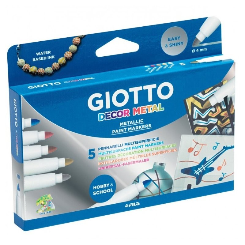 Sc Giotto Decor Metallic 5pz di Fila