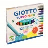 Astuccio 12 Giotto Turbo Maxi - Diametro Punta 5mm di Fila