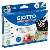 Giotto Decor Materialsastuccio Appendibile 6 Pz Colori Assortiti di Fila