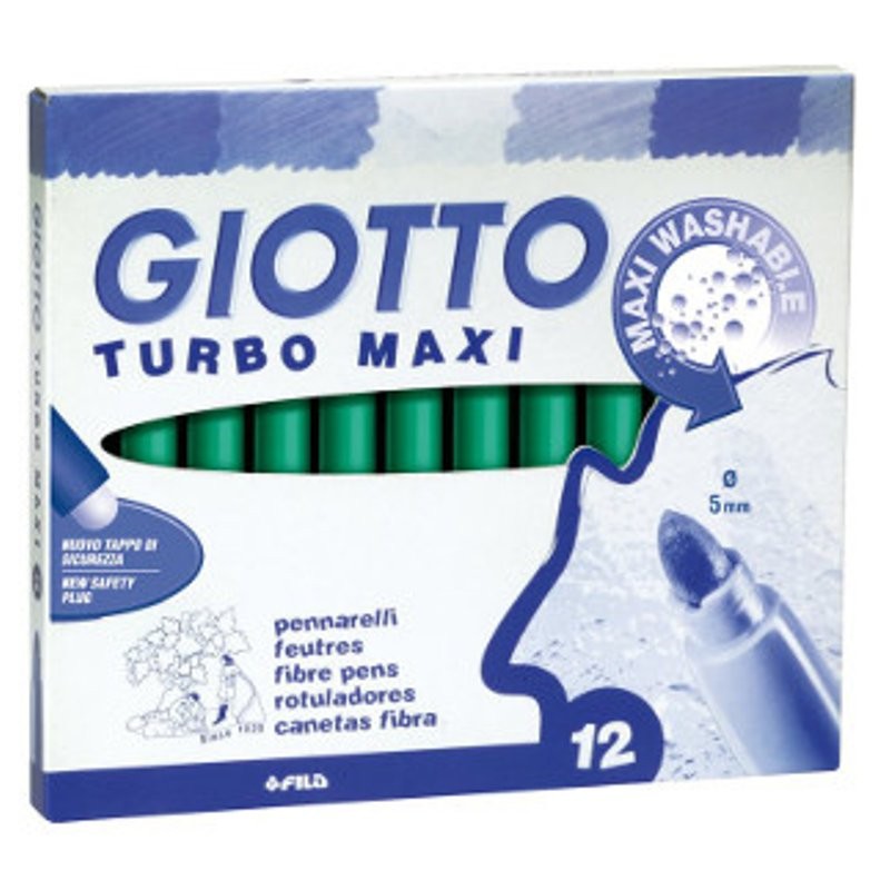 Giotto Turbo Maxi Verde Cinabro di Fila