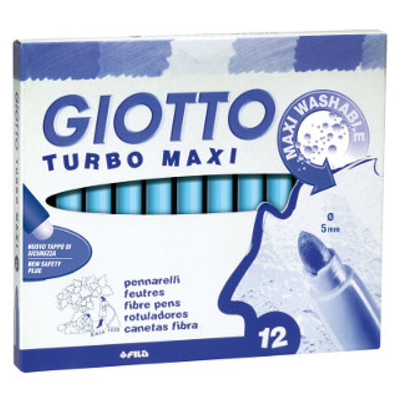 Giotto Turbo Maxi Azzurro Cielo di Fila