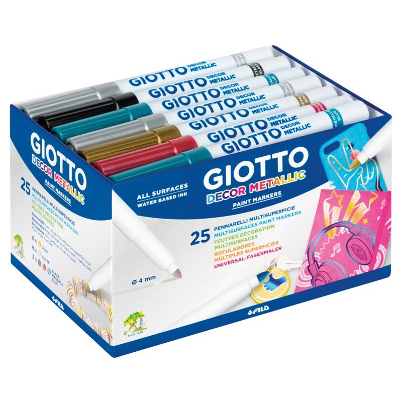 Schoolpack Giotto Decor Metallic di Fila
