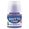 Giotto Decor Acrylic Effetto Opaco - 25 Ml in Confezione 6x25 Ml Violetto di Fila