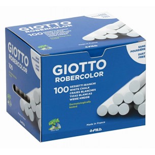 Astuccio 100 Gessi Giotto Rcolor Bianc di Fila