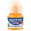 Giotto Decor Acrylic Effetto Opaco - 25 Ml in Confezione 6x25 Ml Giallo Scuro di Fila