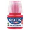 Giotto Decor Acrylic Effetto Opaco - 25 Ml in Confezione 6x25 Ml Rosso Scarlatto di Fila