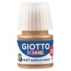 Giotto Decor Acrylic Effetto Opaco - 25 Ml in Confezione 6x25 Ml Oro di Fila